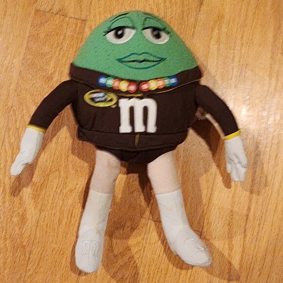 Nascar Joe Gibbs Racing Green M&M Character Toy - Picture 4 of 10